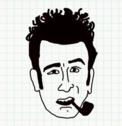 Badly Drawn Faces Cosmo Kramer