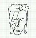Badly Drawn Faces David Bowie
