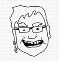Badly Drawn Faces Elton John