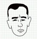 Badly Drawn Faces Forrest Gump