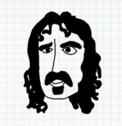 Badly Drawn Faces Frank Zappa
