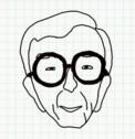 Badly Drawn Faces George Burns