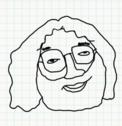Badly Drawn Faces Jerry Garcia