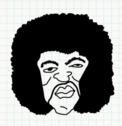 Badly Drawn Faces Jimi Hendrix
