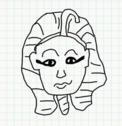 Badly Drawn Faces King Tutankhamun