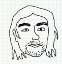 Badly Drawn Faces Kurt Cobain