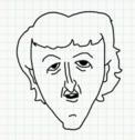 Badly Drawn Faces Larry Bird