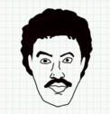 Badly Drawn Faces Lionel Richie