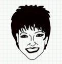 Badly Drawn Faces Liza Minnelli
