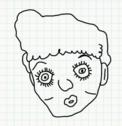Badly Drawn Faces Lucille Ball