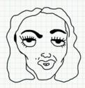 Badly Drawn Faces Madonna