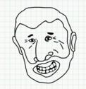 Badly Drawn Faces Mahmoud Ahmadinejad
