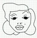 Badly Drawn Faces Marilyn Monroe