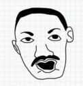 Badly Drawn Faces Martin Luther King Jr