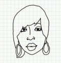 Badly Drawn Faces Mary J Blige