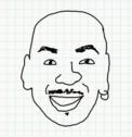 Badly Drawn Faces Michael Jordan