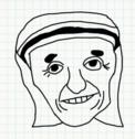 Badly Drawn Faces Mother Teresa