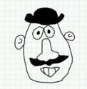 Badly Drawn Faces Mr Potato Head