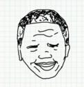 Badly Drawn Faces Nelson Mandela