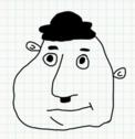 Badly Drawn Faces Oliver Hardy