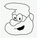 Badly Drawn Faces Papa Smurf