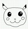 Badly Drawn Faces Pikachu