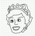 Badly Drawn Faces Princess Diana
