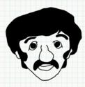 Badly Drawn Faces Ringo Starr