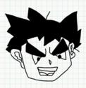 Badly Drawn Faces Son Goku