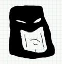 Badly Drawn Faces Space Ghost