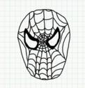 Badly Drawn Faces Spider Man