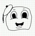 Badly Drawn Faces Stay Puft Marshmallow Man