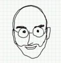 Badly Drawn Faces Steve Jobs