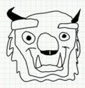 Badly Drawn Faces The Beast