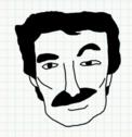 Badly Drawn Faces Tom Selleck