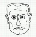 Badly Drawn Faces Vladimir Putin