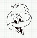Badly Drawn Faces Woody Woodpecker