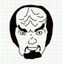 Badly Drawn Faces Worf