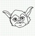 Badly Drawn Faces Yoda