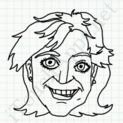 Badly Drawn Faces Goldie Hawn