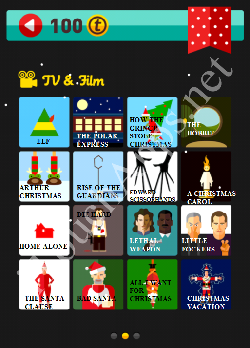 Icon Pop Quiz Game Holiday Season Gift Part 2 Answers / Solutions