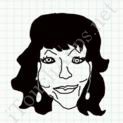 Badly Drawn Faces Joan Collins