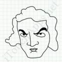 Badly Drawn Faces Ludwig van Beethoven