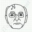 Badly Drawn Faces Mikhail Gorbachev