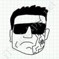 Badly Drawn Faces The Terminator