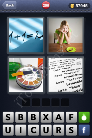 4 Pics 1 Word Level 266 Solution