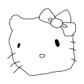 Badly Drawn Logos Hello Kitty