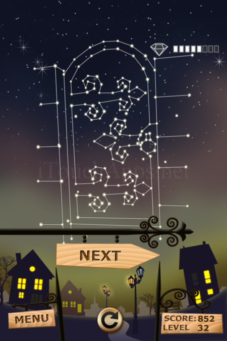 Pictorial Solution: 32 Level Night Town