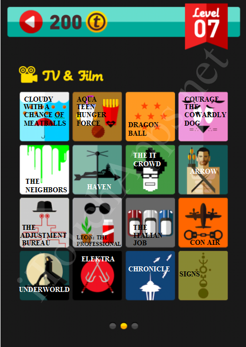 Icon Pop Quiz TV & Film Quiz Level 7 Part 2 Answers / Solutions