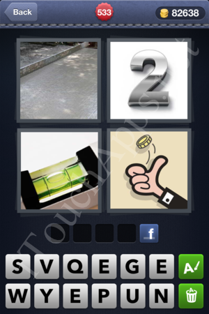 4 Pics 1 Word Level 533 Solution